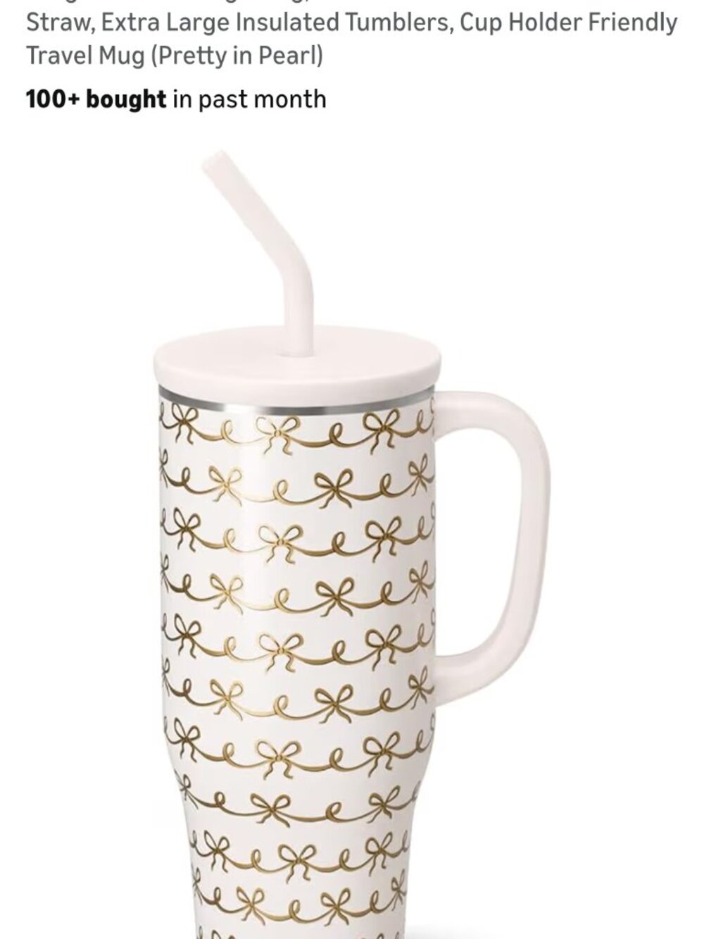 Swig life 40oz insulated cup (new in box)